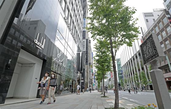 基準地価、東京都内の商業地は9年ぶり下落